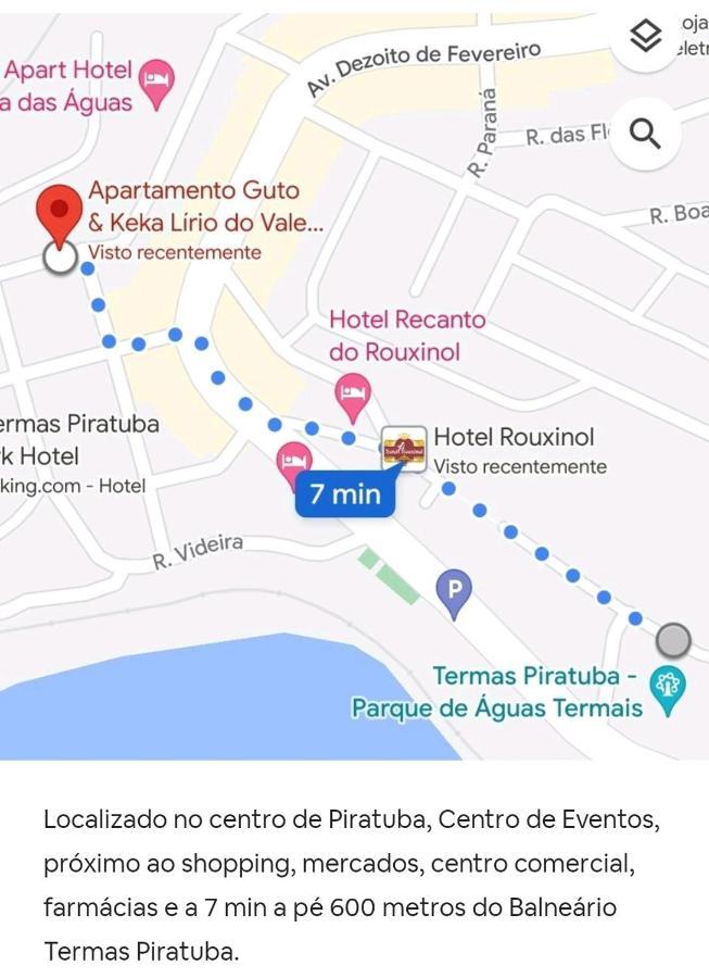 Apartamento Climatizado Familiar Novo Ed Lirio Do Vale Prox Ao Termas De Piratuba Sc Eksteriør billede